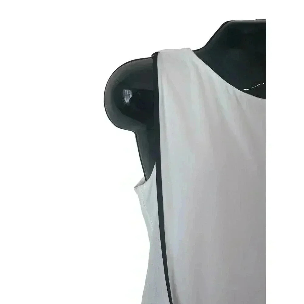 Womens Black White Chicos Traverlers‎ Size 3 Large 16 Blouse Top Sleeveless - Picture 3 of 8